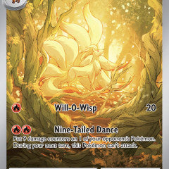 Ninetales - 199/197 (OBF) Illustration Rare - Light Play Holofoil