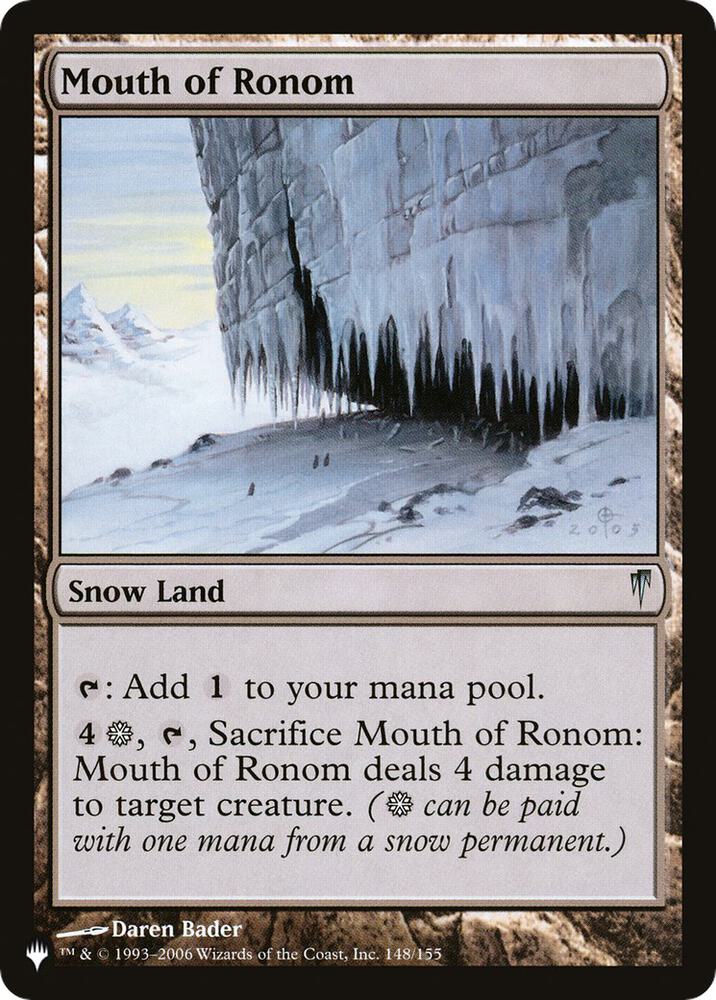 Mouth of Ronom (CSP-U-LIST)