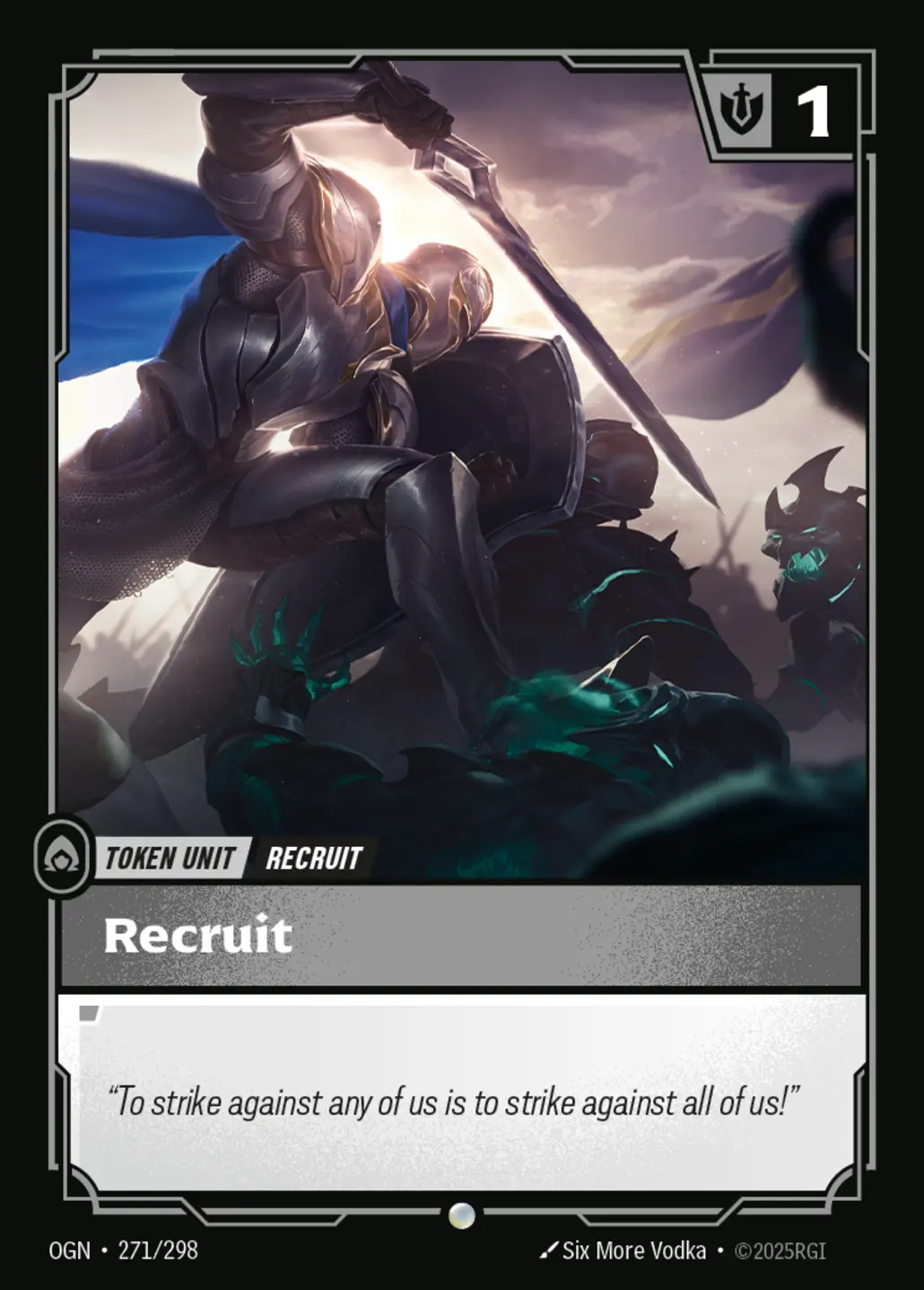 Recruit (271) // Buff - 271/298 (OGN) Common
