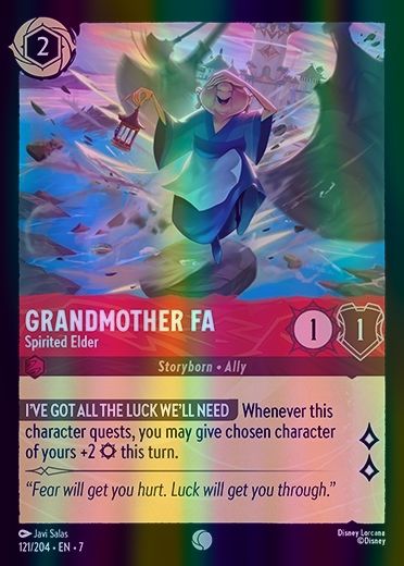 Grandmother Fa - Spirited Elder (Archazia's Island - 121/204) Common