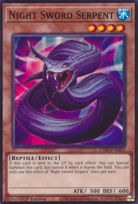 Night Sword Serpent (L26D-ENM03)