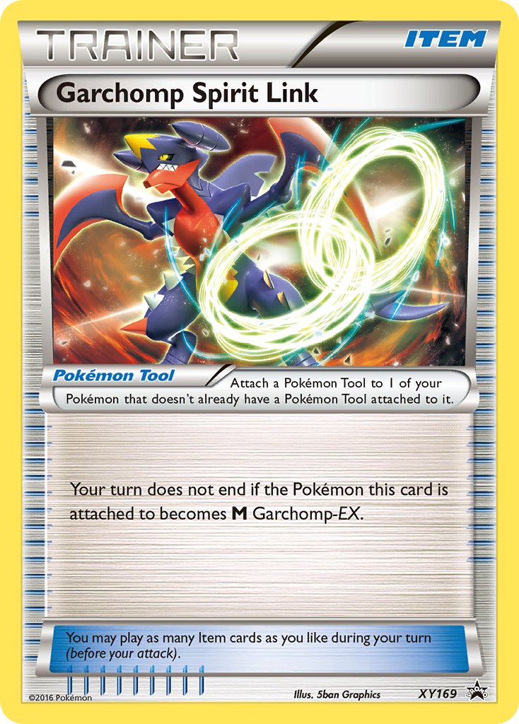 Garchomp Spirit Link - XY169 (XY:PR) Promo - Near Mint