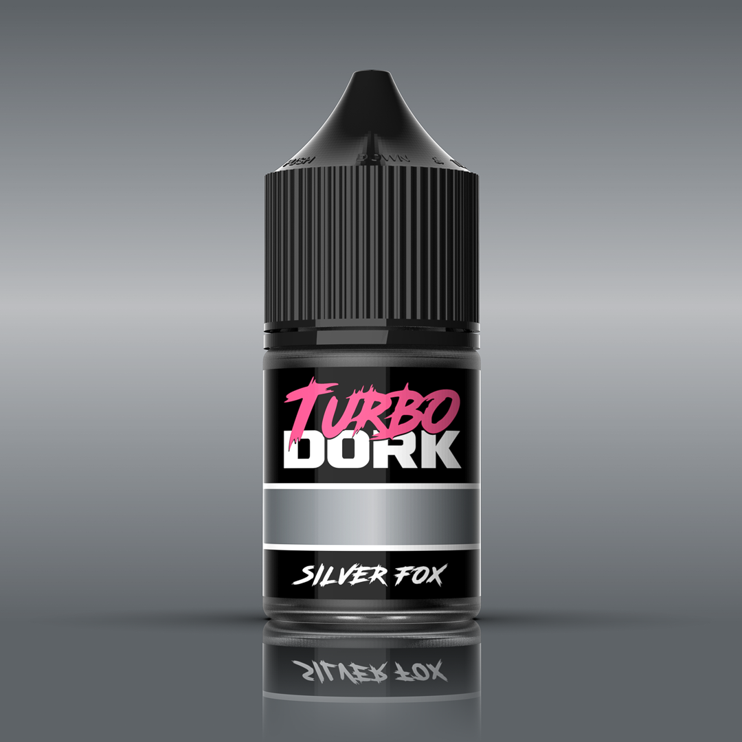 Turbo Dork 2.0: Metallic Acrylic - Silver Fox (22ml)