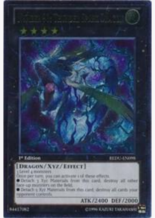 Number 91: Thunder Spark Dragon (REDU-EN098) 1st Edition Ultimate Rare - Light Play