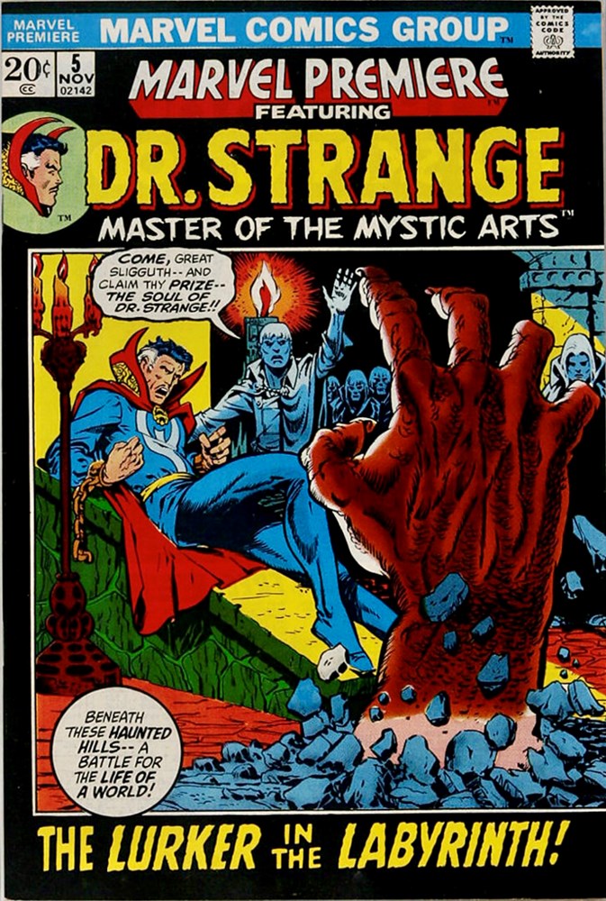 MARVEL PREMIERE (1972 Series) #5 (5.0) 1st App of The All-Wise Vishanti (Agamotto, Hoggoth & Oshtur)