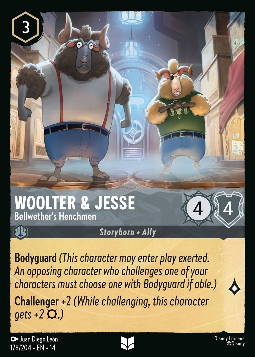 Woolter & Jesse - Bellwether's Henchmen (178/204 - Hyperia City) Uncommon