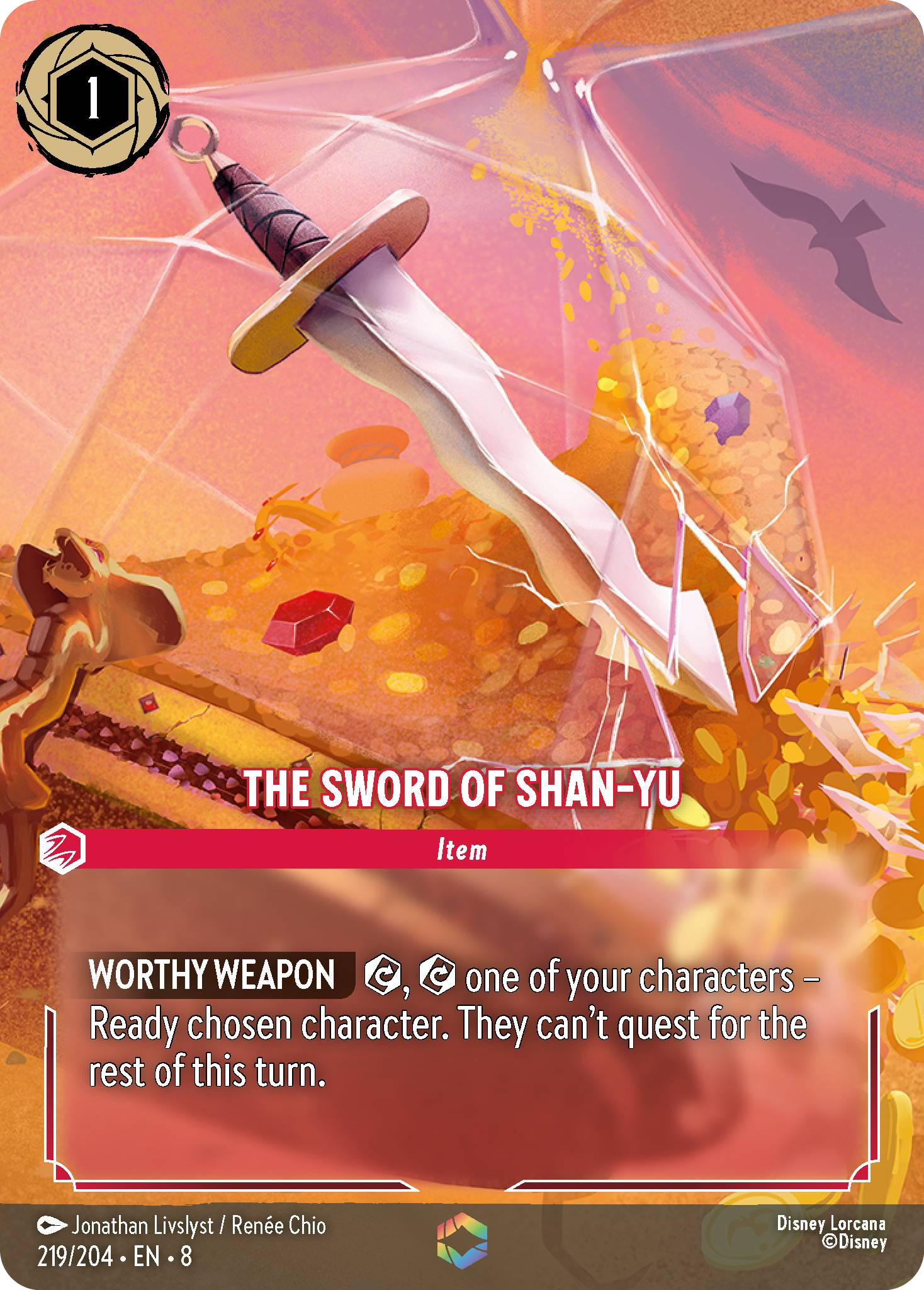 The Sword of Shan Yu (Reign of Jafar - 219/204 ) Enchanted