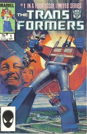 Transformers (1984 Series) #1 (7.0) 1st App. of Autobots, Decepticons, Sparkplug, Buster Witwicky, Cybertron, and The Ark