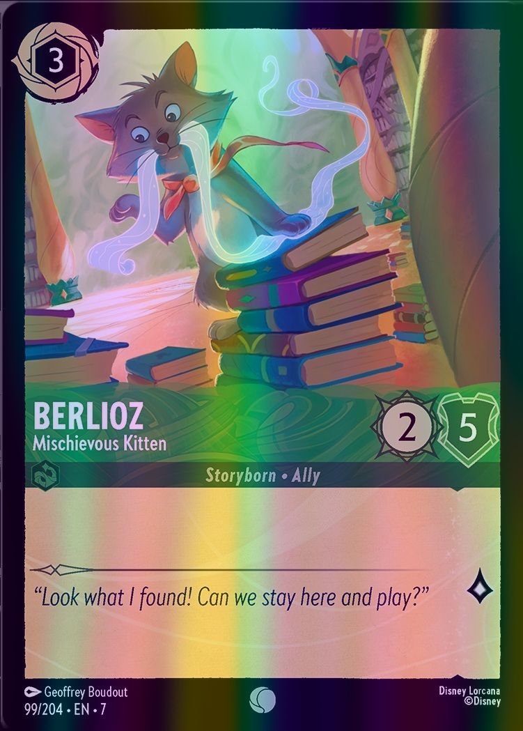 Berlioz - Mischievous Kitten (Archazia's Island - 099/204) Common