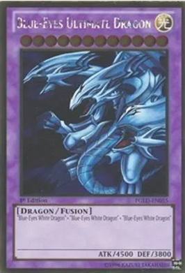 Blue-Eyes Ultimate Dragon (PGLD-EN055) Gold Rare - 1st Edition