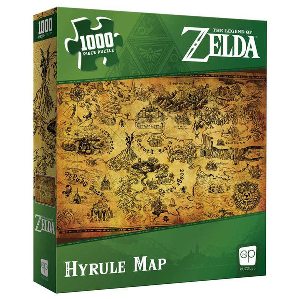 Puzzle: Zelda: Hyrule Map 1000 PC