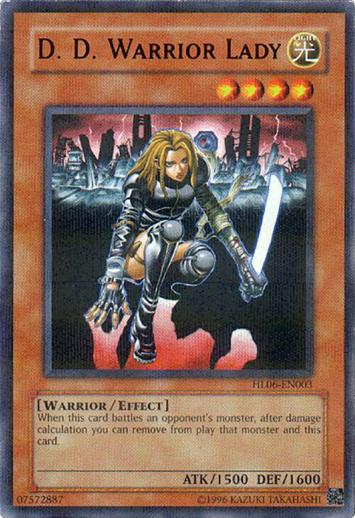 D.D. Warrior Lady (HL06-EN003) Ultra Rare - Moderately Unlimited