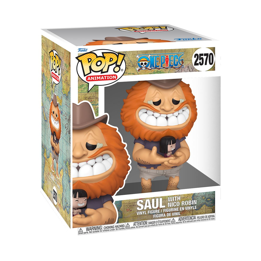 POP Figure: (6 Inch) One Piece #2570 - Saul with Nico Robin