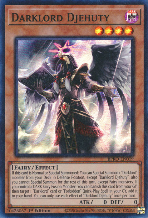 Darklord Djehuty (BPRO-EN019)