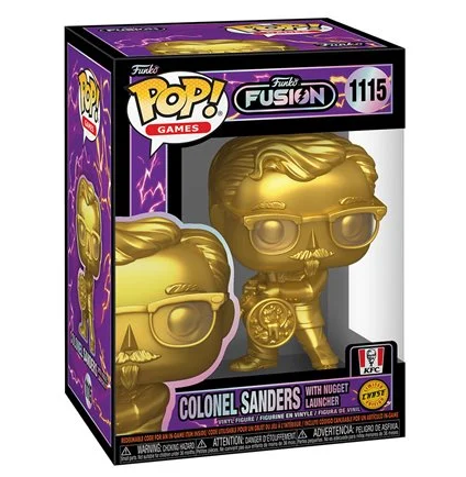 POP Figure: Funko Fusion #1115 - Colonel Sanders with Nugget Launcher (Chase)
