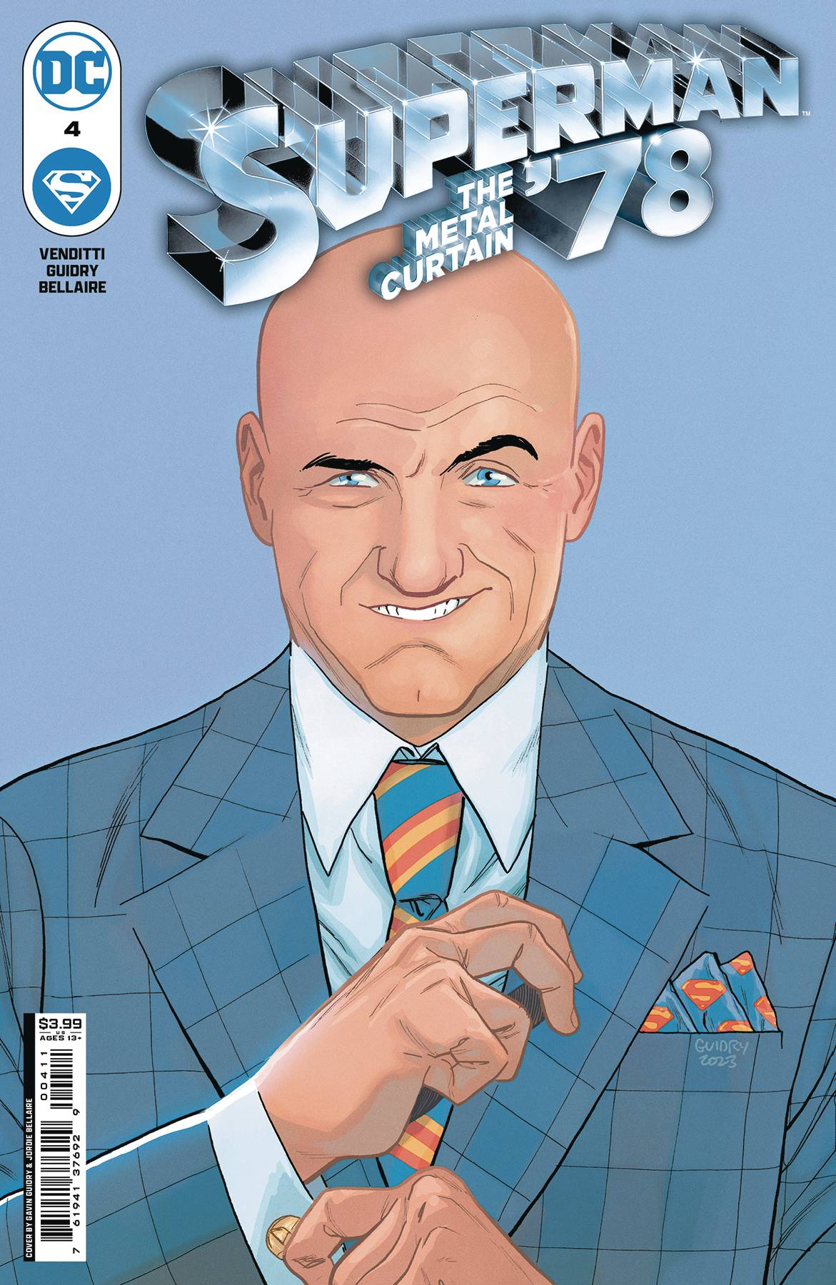 Superman 78 The Metal Curtain (2024 Series) #4 (9.2)