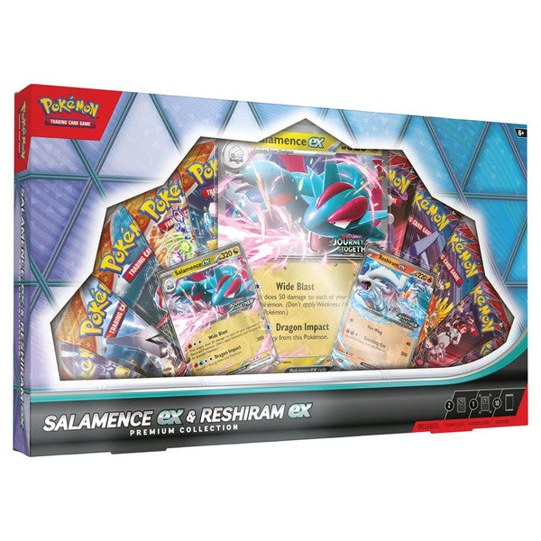 Pokemon TCG: Premium Collection - Salamence ex & Reshiram ex