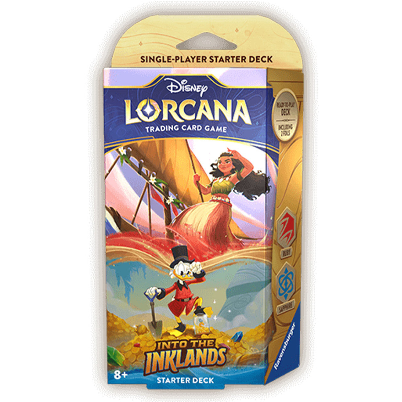 lorcana starter deck set Disney Lorcana: Reign of Jafar Chapter 8 Starter Deck (Mulan and Stitch)