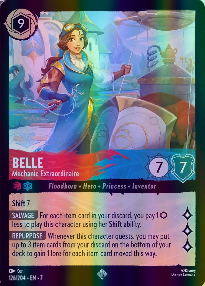 Belle - Mechanic Extraordinaire (Archazia's Island - 126/204) Super Rare