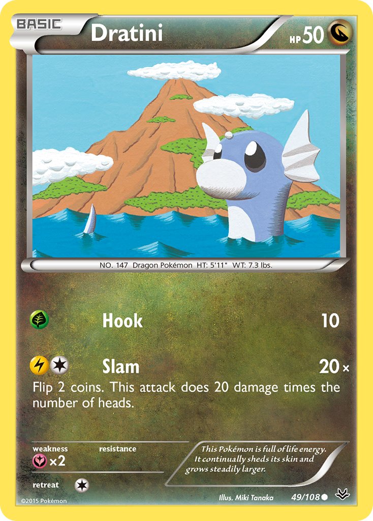 Dratini - 049/108 (ROS) Common - Near Mint