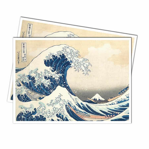 Ultra-PRO: 105ct Apex Deck Protector Sleeves - MTG: Fine Art - The Great Wave Off Kanagawa