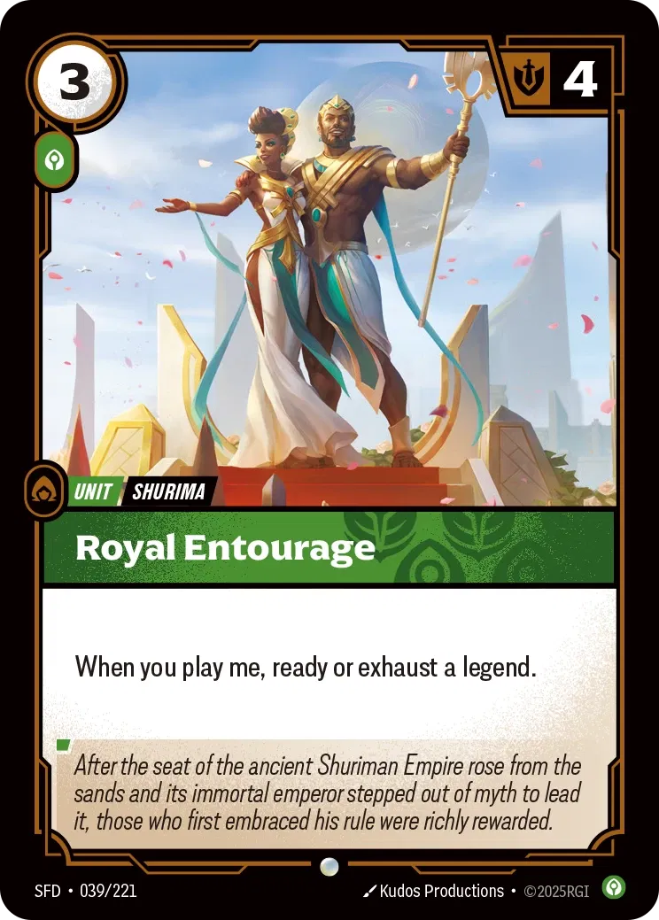 Royal Entourage - 039/221 (SFD) Common