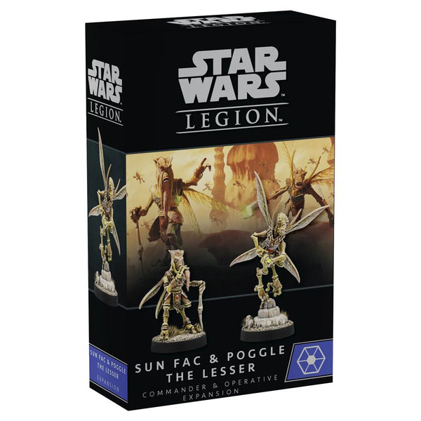 Star Wars: Legion (SWL116EN) -  Sun Fac and Poggle the Lesser Commander Operative Expansion