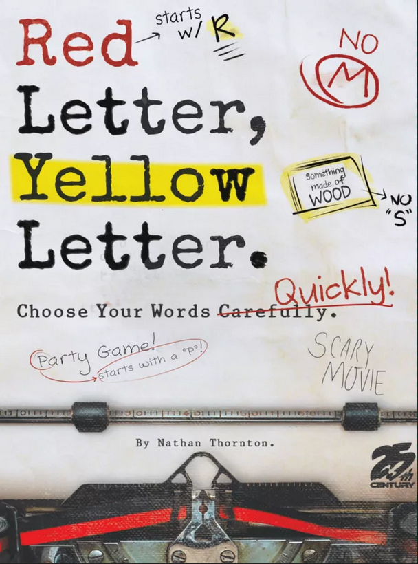 Red Letter, Yellow Letter Card Game