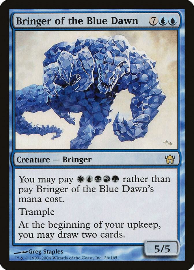 Bringer of the Blue Dawn (5DN-R) Moderate Play
