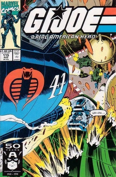 G.I. Joe: A Real American Hero (1982 Series) #115 (9.0)