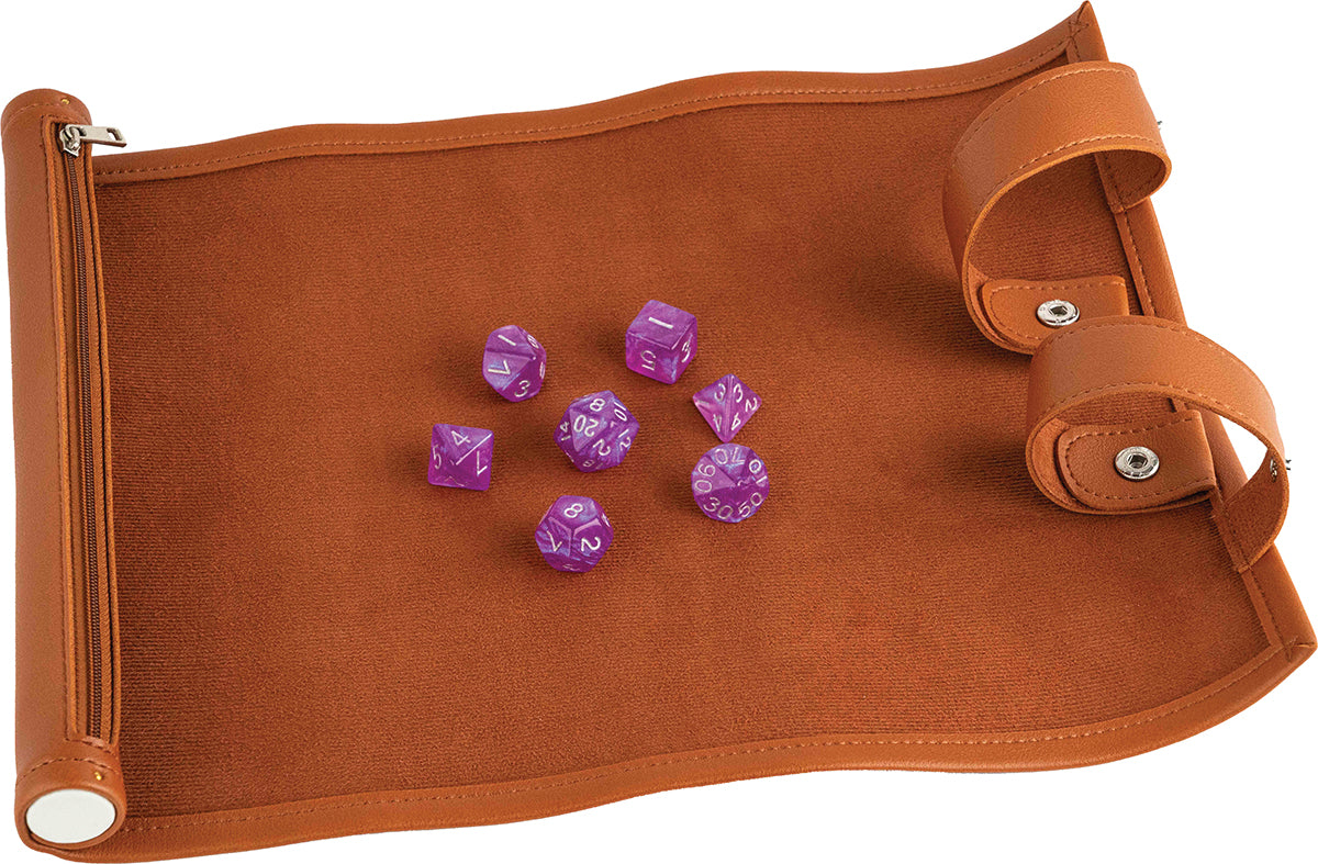 Dice Rolling Scroll: Leather