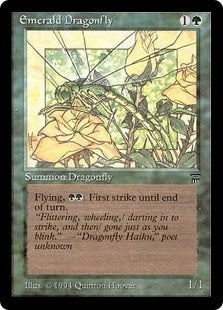 Emerald Dragonfly (LEG-C)