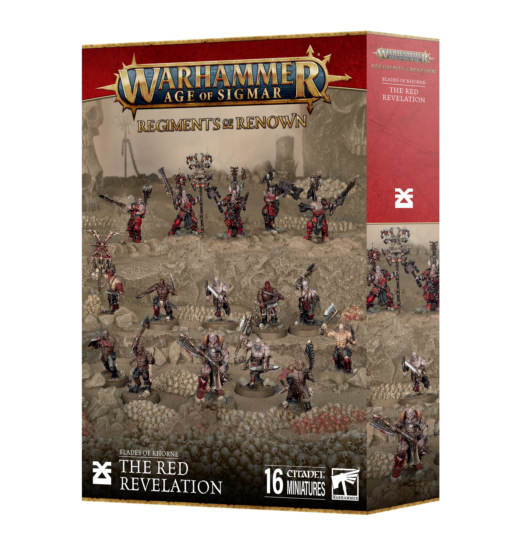 Age of Sigmar: Blades of Khorne - Regiments of Renown: The Red Revelation (16 Miniatures)