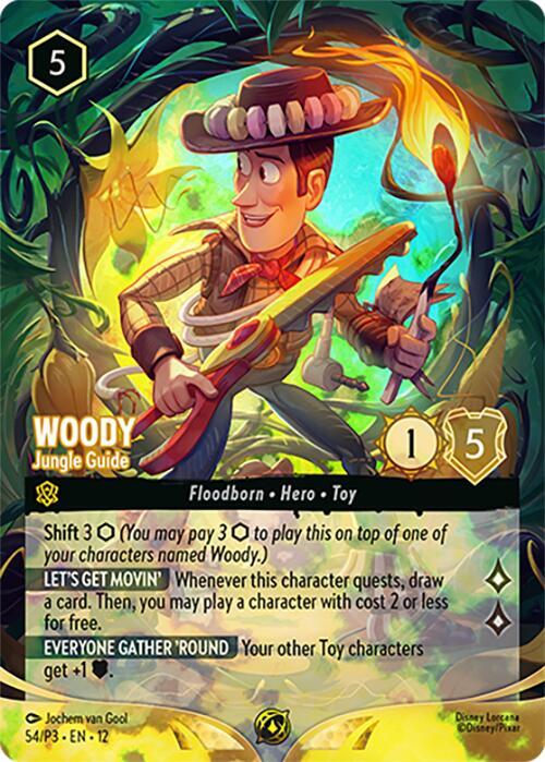 Woody - Jungle Guide (DLPC 54/P3) Promo - Near Mint Holofoil