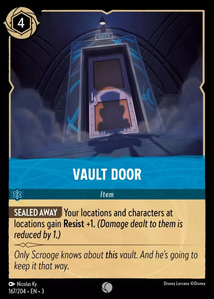 Vault Door (Into the Inklands 167/204) Common - Near Mint