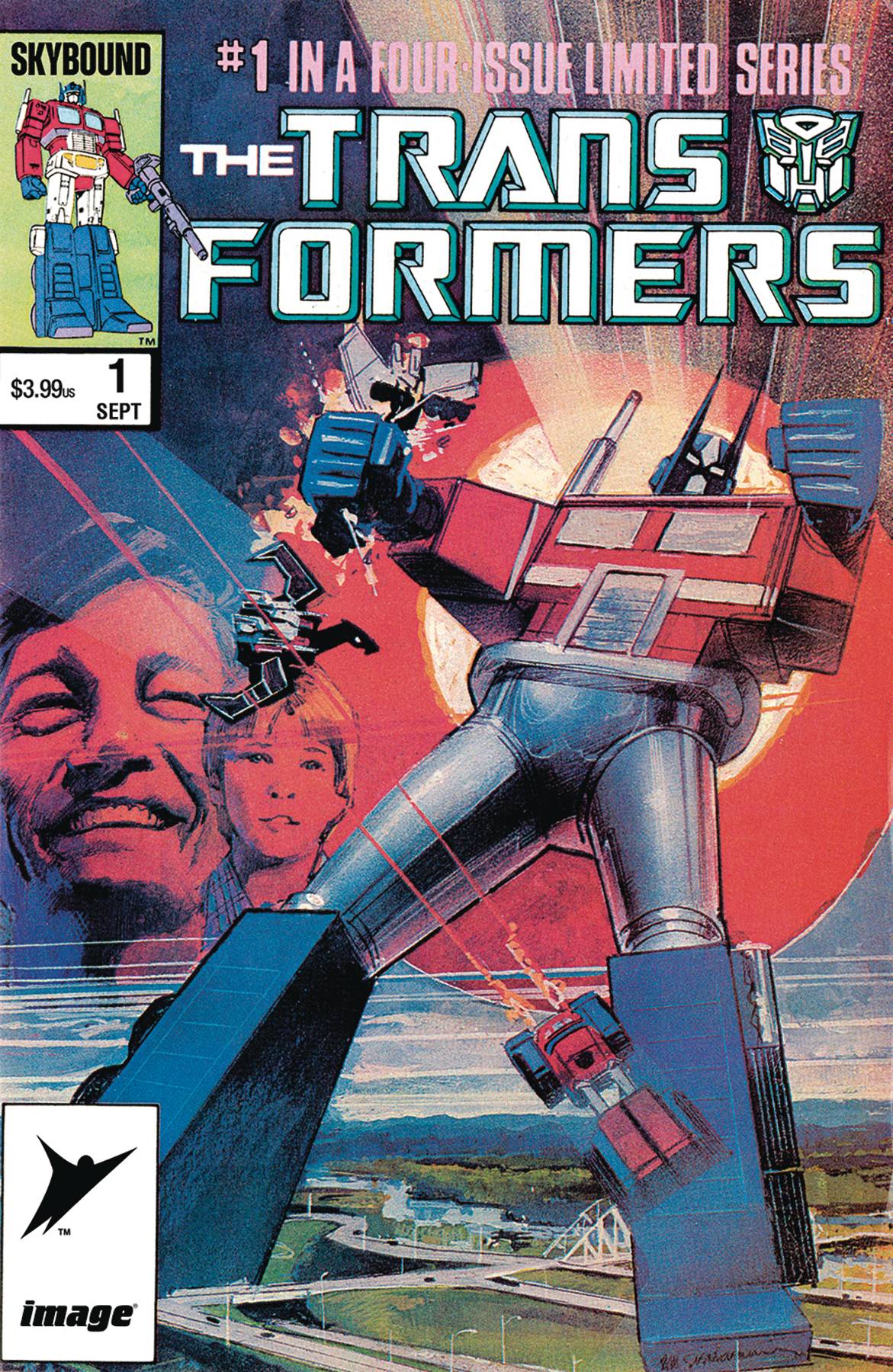 TRANSFORMERS #1 40TH ANNIVERSARY EDITION (ONE SHOT) CVR A BILL SIENKIEWICZ
