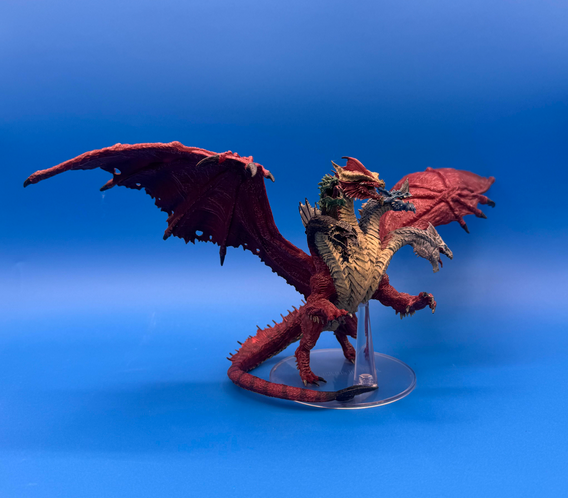 D&D Miniatures: Icons of the Realms - Premium Figure: Aspect of Tiamat (USED) Out of Box