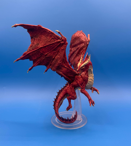 D&D Miniatures: Icons of the Realms - Premium Figure: Adult Red Dragon (USED) Out of Box