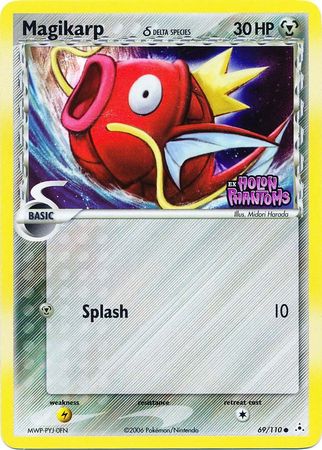 Magikarp - 69/110 (HP) Common - Light Play Reverse Holofoil