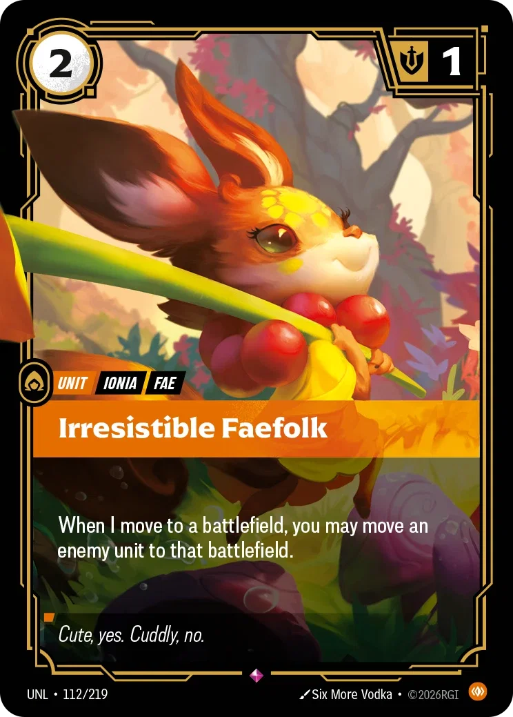 Irresistible Faefolk - 112/219 (UNL) Rare