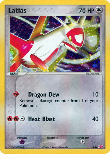 Latias - 004/010 Common Holofoil Near Mint