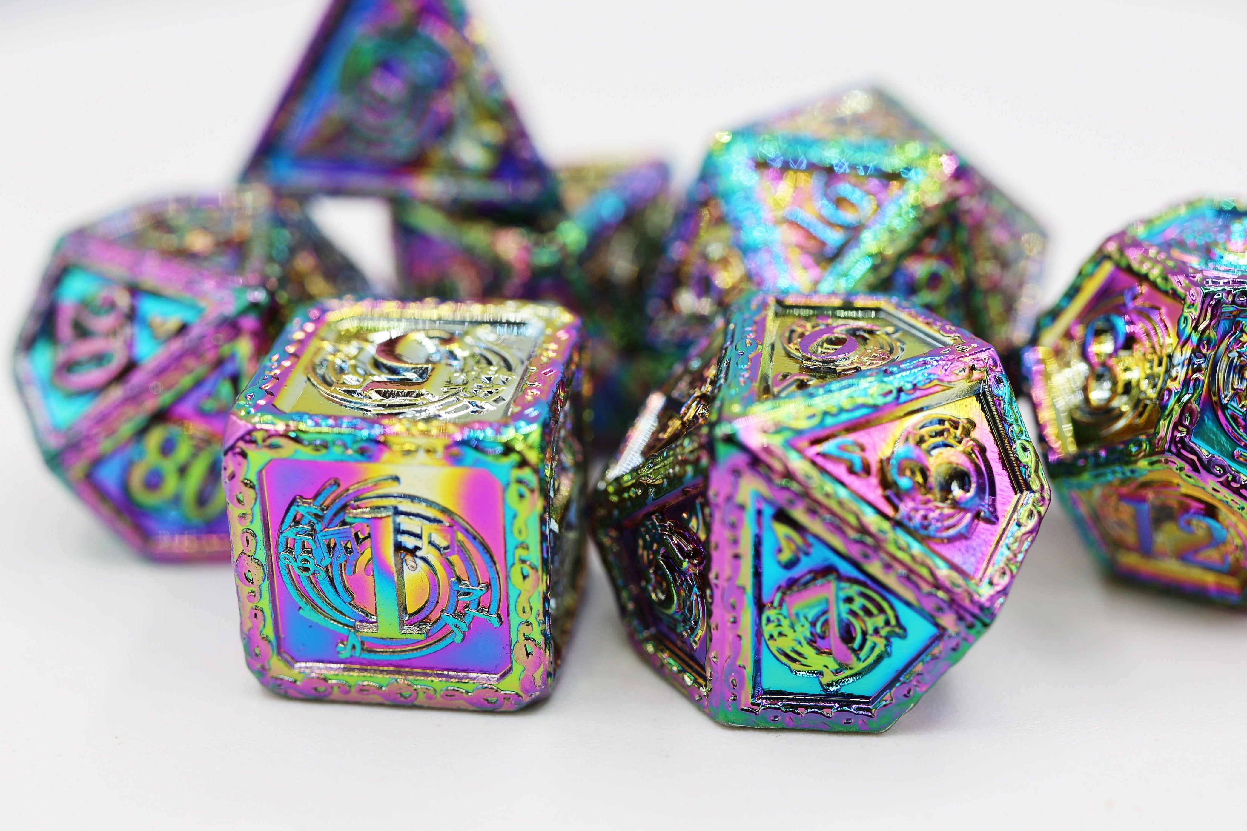 Bardic Song: Concerto - Metal RPG Dice Set
