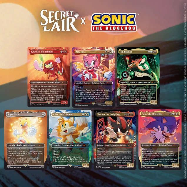 MTG: Secret Lair x Sonic: Friends & Foes