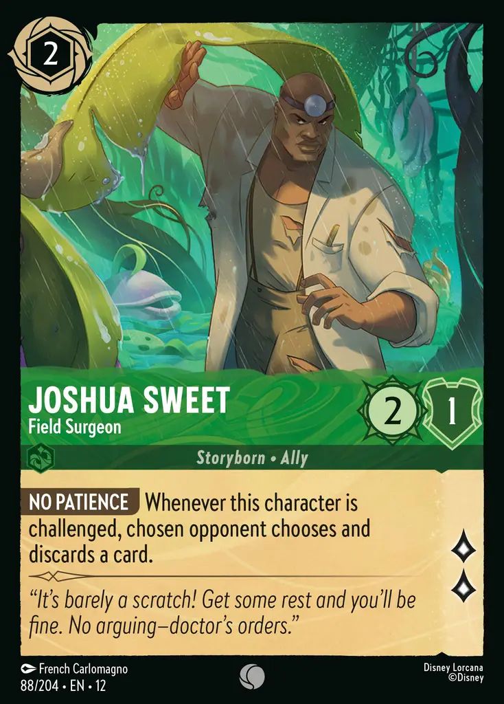 Joshua Sweet - Field Surgeon (088/204 - Wilds Unknown) Common
