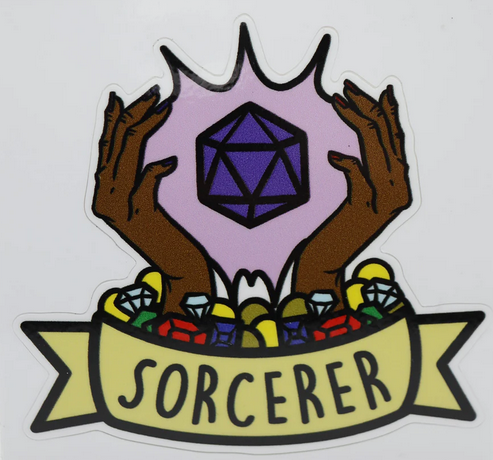 Banner Class Sticker: Sorcerer