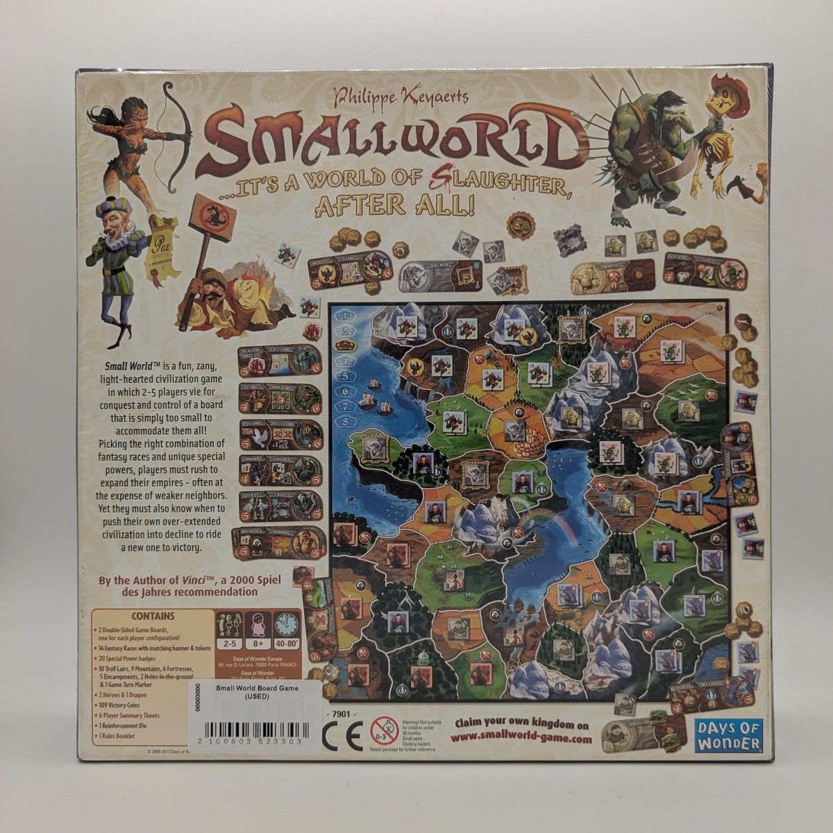 Small World Board Game (USED)