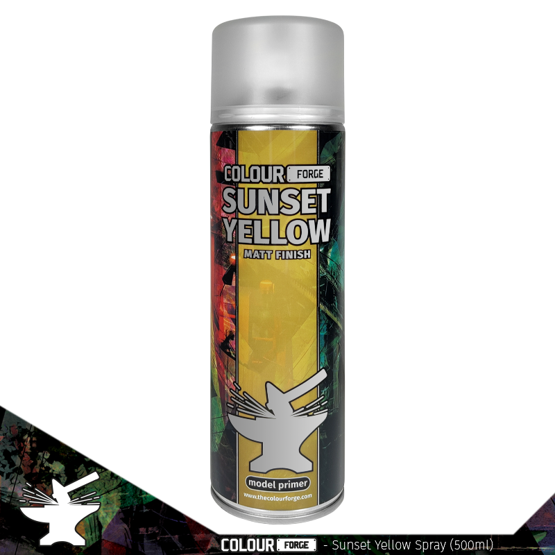 Colour Forge: Spray - Sunset Yellow (500mL)
