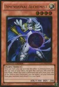 Dimensional Alchemist (GLD3-EN015) Gold Ultra Rare - Near Mint Limited Edition