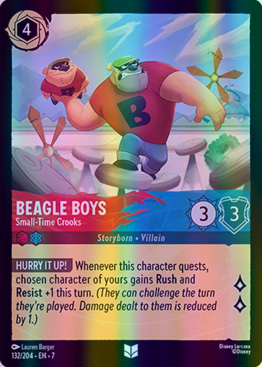 Beagle Boys - Small-Time Crooks (Archazia's Island - 132/204) Uncommon