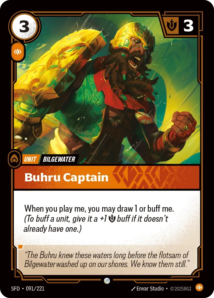 Buhru Captain - 091/221 (SFD) Common